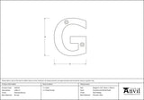 From The Anvil - Polished Bronze Letter G | Sku. 92031G | Trade Door Handles.