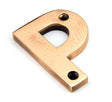 From The Anvil - Polished Bronze Letter P | Sku. 92031P | Trade Door Handles.