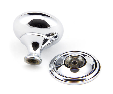 From The Anvil - Polished Chrome Mushroom Cabinet Knob 38mm | Sku. 92031 | Trade Door Handles.