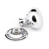 From The Anvil - Polished Chrome Mushroom Cabinet Knob 32mm | Sku. 92032 | Trade Door Handles.