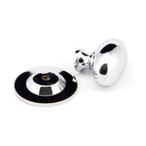 From The Anvil - Polished Chrome Oval Cabinet Knob 40mm | Sku. 92033 | Trade Door Handles.