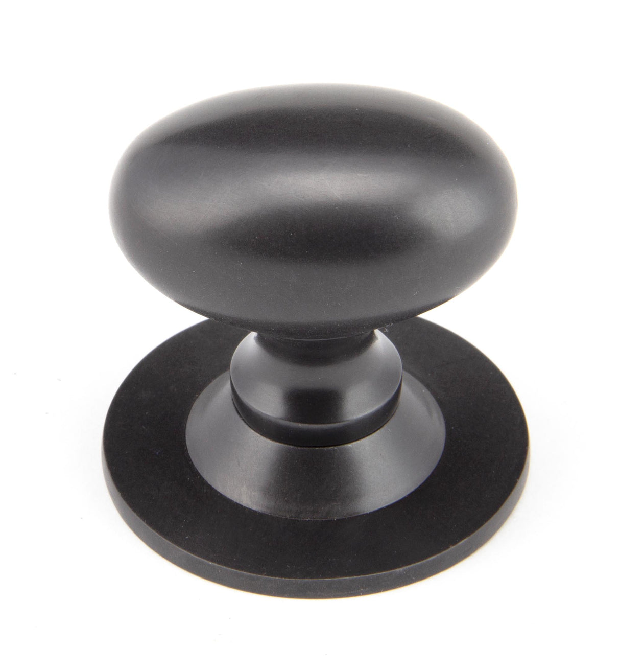 From The Anvil - Aged Bronze Oval Cabinet Knob 40mm | Sku. 92035 | Trade Door Handles.
