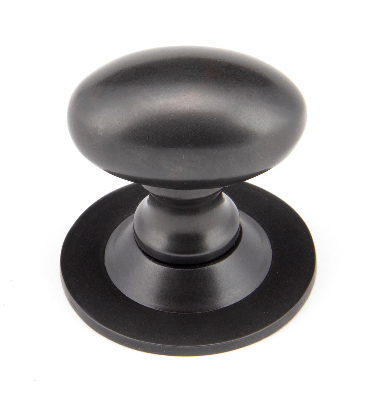 From The Anvil - Aged Bronze Oval Cabinet Knob 33mm | Sku. 92036 | Trade Door Handles.