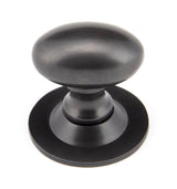 From The Anvil - Aged Bronze Oval Cabinet Knob 33mm | Sku. 92036 | Trade Door Handles.