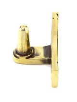 From The Anvil - Aged Brass Cranked Stay Pin | Sku. 92038 | Trade Door Handles.