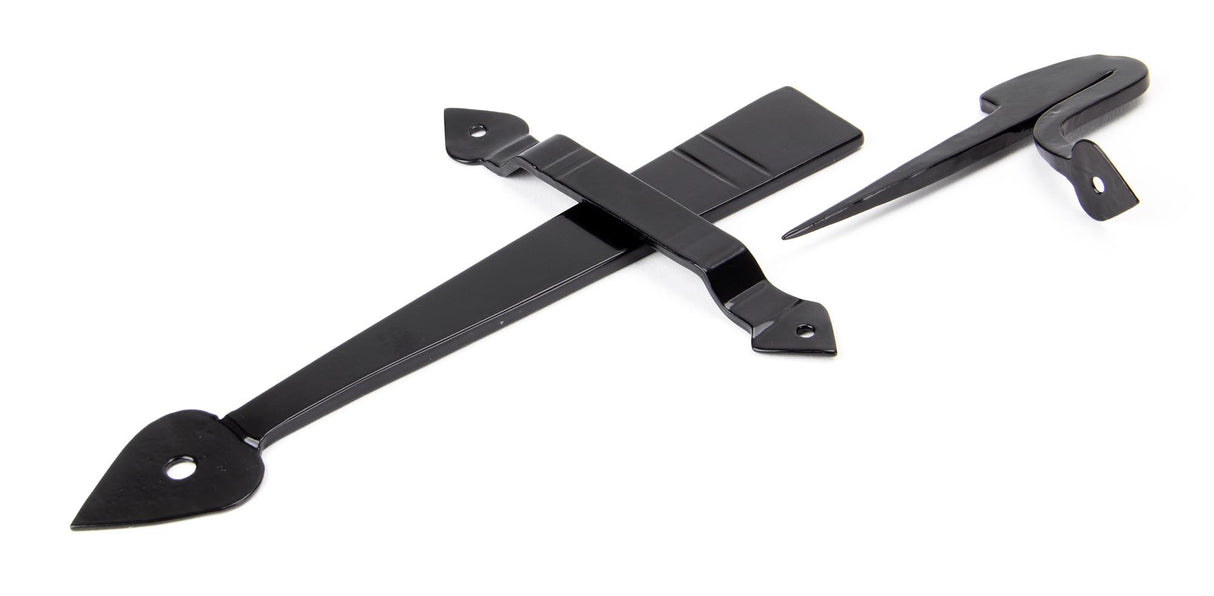 From The Anvil - Black Tuscan Thumblatch | Sku. 92046 | Trade Door Handles.