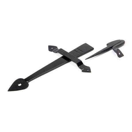 From The Anvil - Black Tuscan Thumblatch | Sku. 92046 | Trade Door Handles.