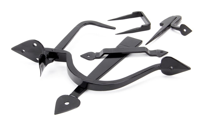 From The Anvil - Black Tuscan Thumblatch | Sku. 92046 | Trade Door Handles.