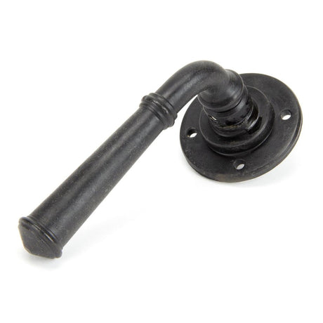 From The Anvil - External Beeswax Regency Lever on Rose Set | Sku. 92050 | Trade Door Handles.