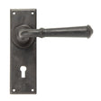 From The Anvil - External Beeswax Regency Lever Lock Set | Sku. 92051 | Trade Door Handles.
