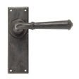 From The Anvil - External Beeswax Regency Lever Latch Set | Sku. 92052 | Trade Door Handles.