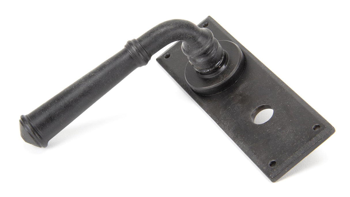 From The Anvil - External Beeswax Regency Lever Bathroom Set | Sku. 92053 | Trade Door Handles.