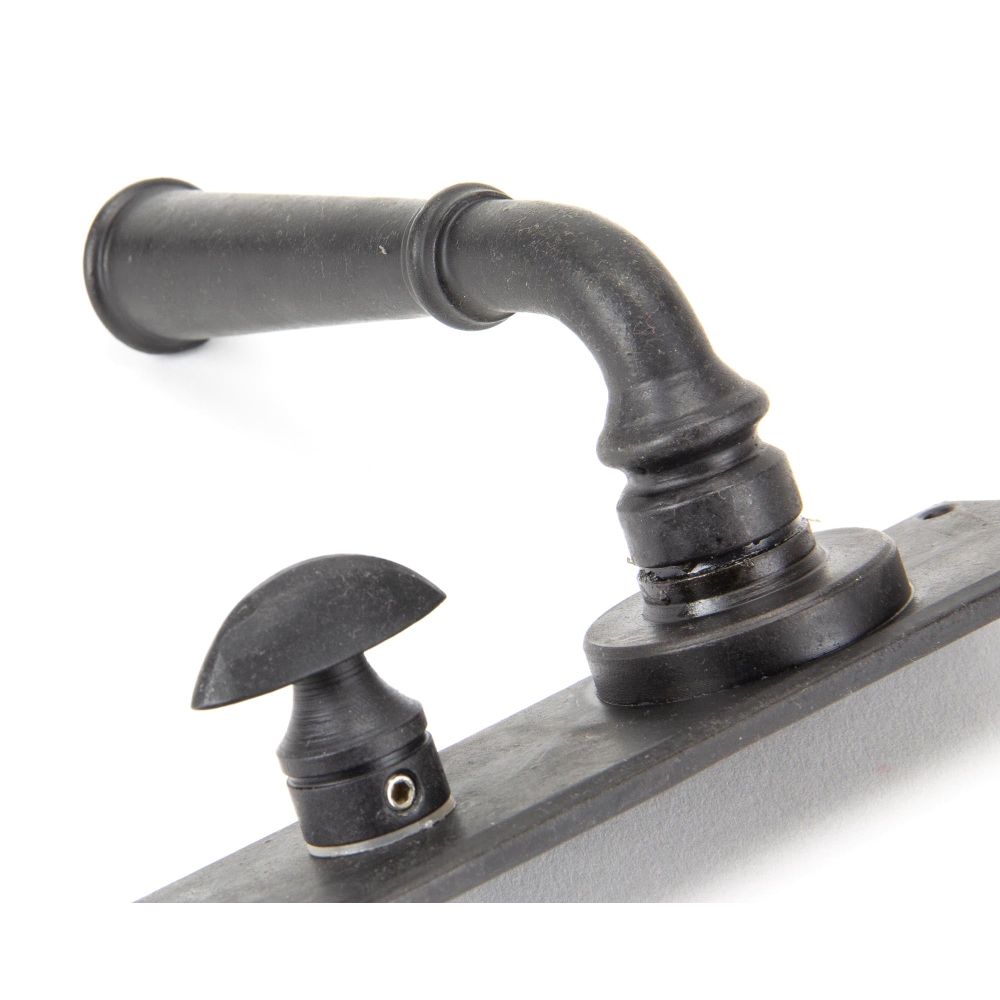 From The Anvil - External Beeswax Regency Lever Bathroom Set | Sku. 92053 | Trade Door Handles.