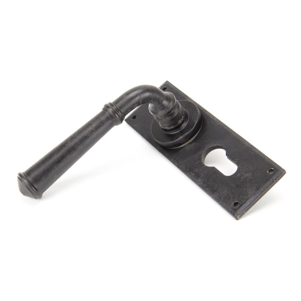 From The Anvil - External Beeswax Regency Lever Euro Lock Set | Sku. 92054 | Trade Door Handles.