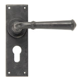 From The Anvil - External Beeswax Regency Lever Euro Lock Set | Sku. 92054 | Trade Door Handles.