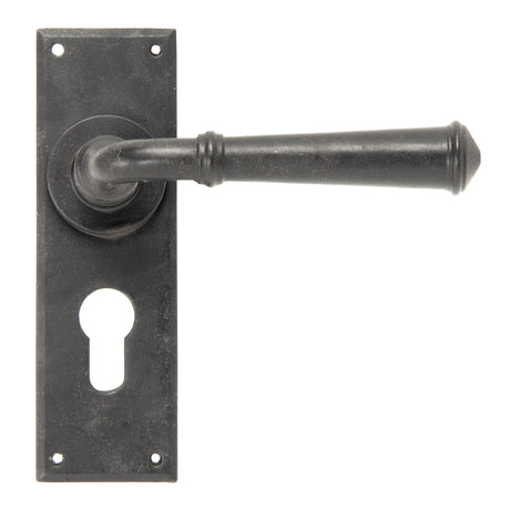 From The Anvil - External Beeswax Regency Lever Euro Lock Set | Sku. 92054 | Trade Door Handles.