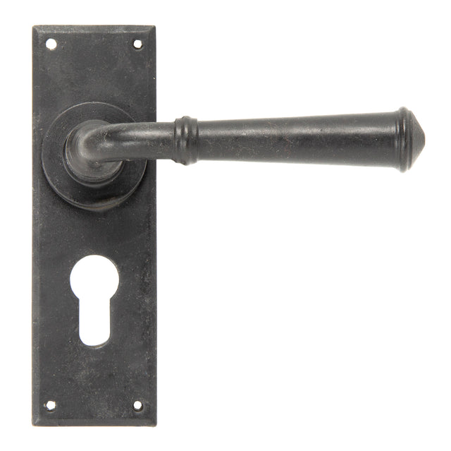 From The Anvil - External Beeswax Regency Lever Euro Lock Set | Sku. 92054 | Trade Door Handles.