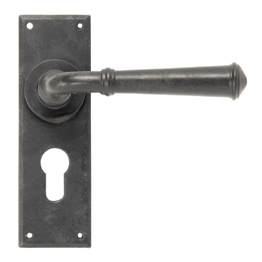 From The Anvil - External Beeswax Regency Lever Euro Lock Set | Sku. 92054 | Trade Door Handles.