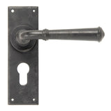 From The Anvil - External Beeswax Regency Lever Euro Lock Set | Sku. 92054 | Trade Door Handles.
