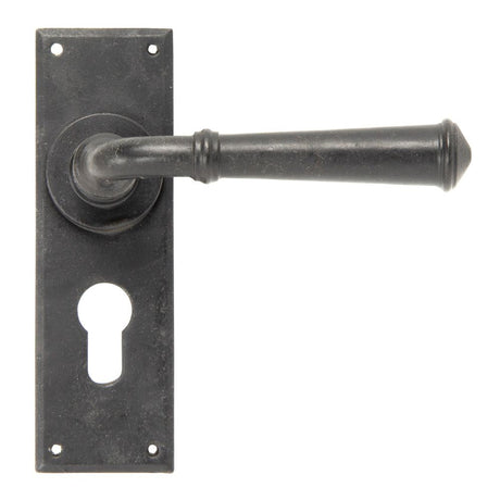 From The Anvil - External Beeswax Regency Lever Euro Lock Set | Sku. 92054 | Trade Door Handles.