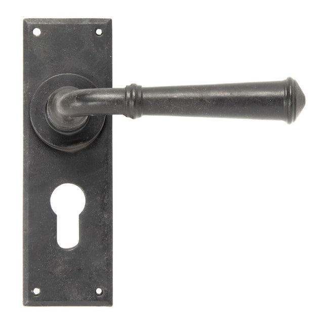 From The Anvil - External Beeswax Regency Lever Euro Lock Set | Sku. 92054 | Trade Door Handles.