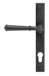 From The Anvil - External Beeswax Regency Slimline Lever Espag. Lock Set | Sku. 92055 | Trade Door Handles.