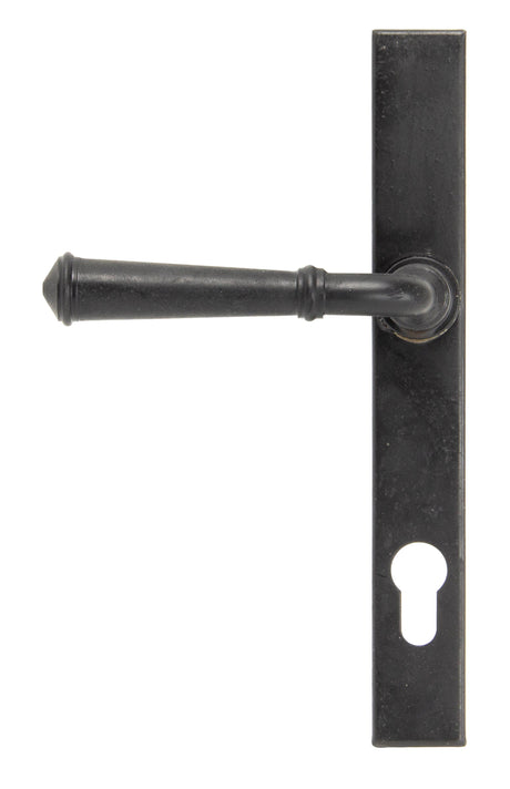From The Anvil - External Beeswax Regency Slimline Lever Espag. Lock Set | Sku. 92055 | Trade Door Handles.