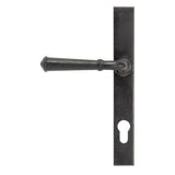 From The Anvil - External Beeswax Regency Slimline Lever Espag. Lock Set | Sku. 92055 | Trade Door Handles.