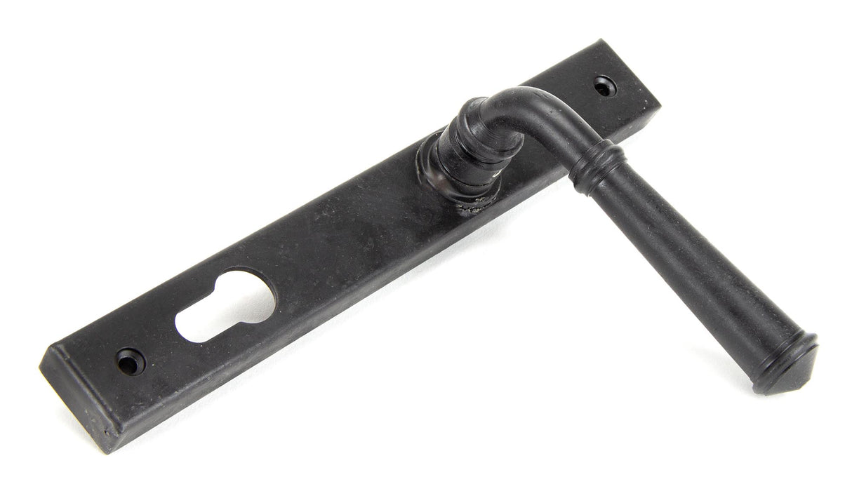 From The Anvil - External Beeswax Regency Slimline Lever Espag. Lock Set | Sku. 92055 | Trade Door Handles.