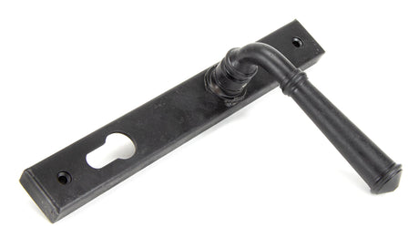 From The Anvil - External Beeswax Regency Slimline Lever Espag. Lock Set | Sku. 92055 | Trade Door Handles.
