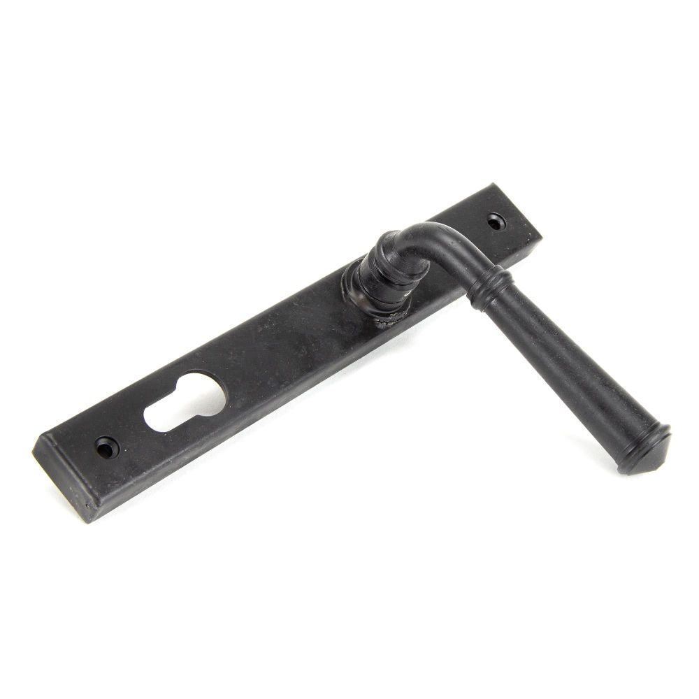 From The Anvil - External Beeswax Regency Slimline Lever Espag. Lock Set | Sku. 92055 | Trade Door Handles.