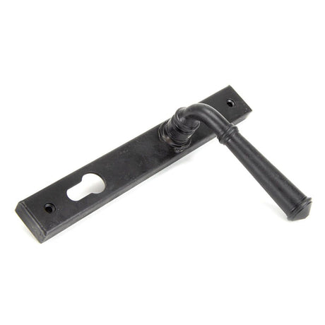 From The Anvil - External Beeswax Regency Slimline Lever Espag. Lock Set | Sku. 92055 | Trade Door Handles.