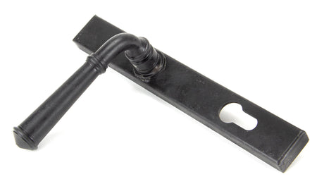 From The Anvil - External Beeswax Regency Slimline Lever Espag. Lock Set | Sku. 92055 | Trade Door Handles.