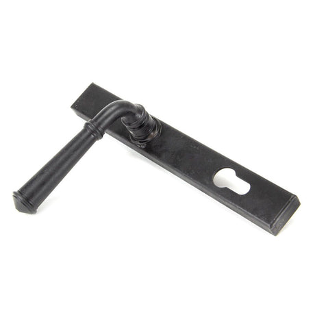 From The Anvil - External Beeswax Regency Slimline Lever Espag. Lock Set | Sku. 92055 | Trade Door Handles.