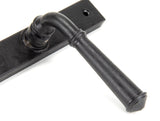 From The Anvil - External Beeswax Regency Slimline Lever Espag. Lock Set | Sku. 92055 | Trade Door Handles.