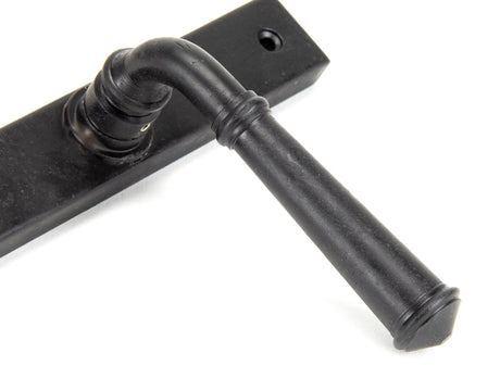 From The Anvil - External Beeswax Regency Slimline Lever Espag. Lock Set | Sku. 92055 | Trade Door Handles.