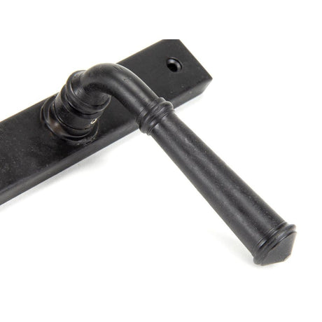From The Anvil - External Beeswax Regency Slimline Lever Espag. Lock Set | Sku. 92055 | Trade Door Handles.