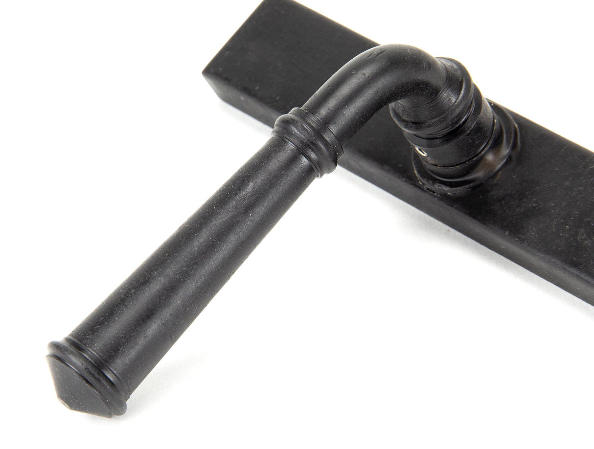 From The Anvil - External Beeswax Regency Slimline Lever Espag. Lock Set | Sku. 92055 | Trade Door Handles.