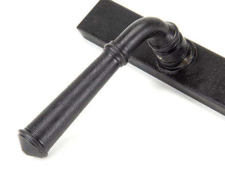 From The Anvil - External Beeswax Regency Slimline Lever Espag. Lock Set | Sku. 92055 | Trade Door Handles.