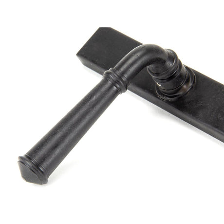 From The Anvil - External Beeswax Regency Slimline Lever Espag. Lock Set | Sku. 92055 | Trade Door Handles.