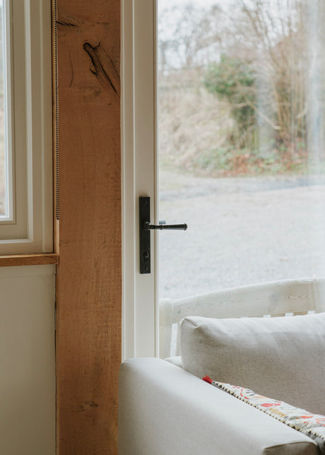 From The Anvil - External Beeswax Regency Slimline Lever Espag. Lock Set | Sku. 92055 | Trade Door Handles.