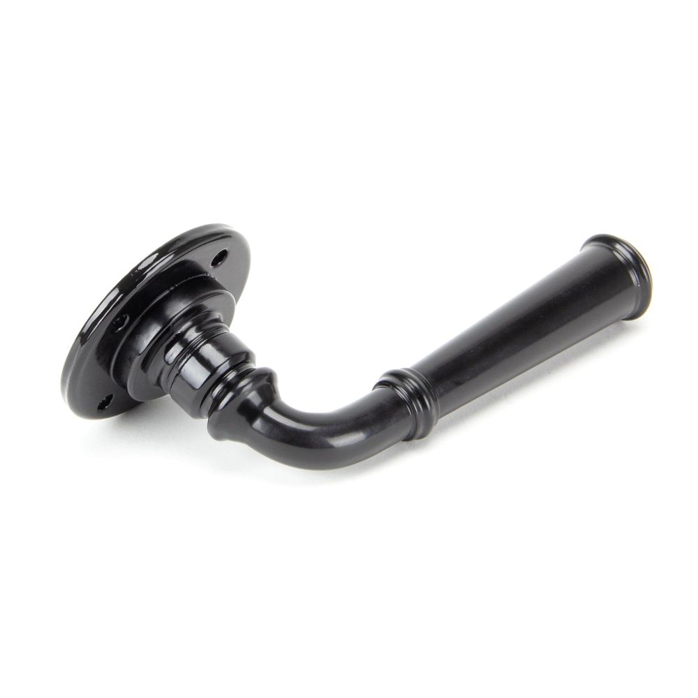 From The Anvil - Black Regency Lever on Rose Set | Sku. 92056 | Trade Door Handles.