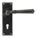 From The Anvil - Black Regency Lever Lock Set | Sku. 92057 | Trade Door Handles.