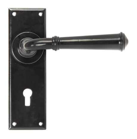 From The Anvil - Black Regency Lever Lock Set | Sku. 92057 | Trade Door Handles.