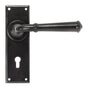 From The Anvil - Black Regency Lever Lock Set | Sku. 92057 | Trade Door Handles.