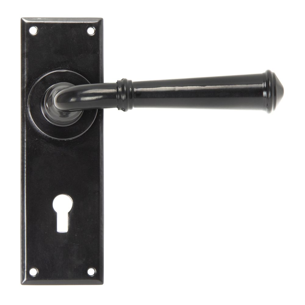From The Anvil - Black Regency Lever Lock Set | Sku. 92057 | Trade Door Handles.