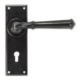 From The Anvil - Black Regency Lever Lock Set | Sku. 92057 | Trade Door Handles.