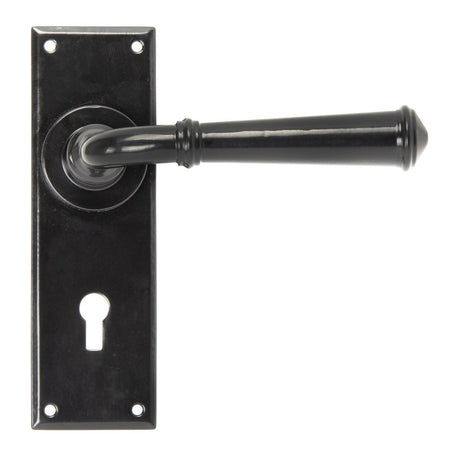 From The Anvil - Black Regency Lever Lock Set | Sku. 92057 | Trade Door Handles.