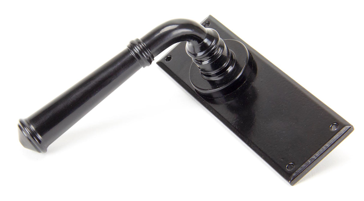 From The Anvil - Black Regency Lever Latch Set | Sku. 92058 | Trade Door Handles.