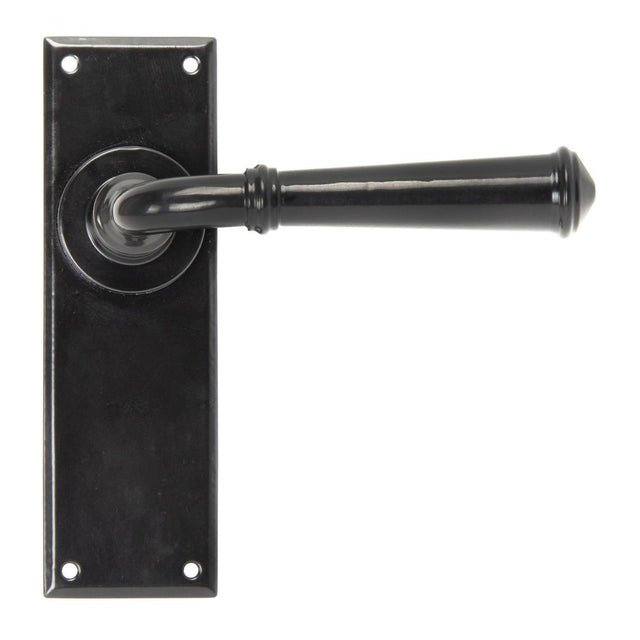 From The Anvil - Black Regency Lever Latch Set | Sku. 92058 | Trade Door Handles.
